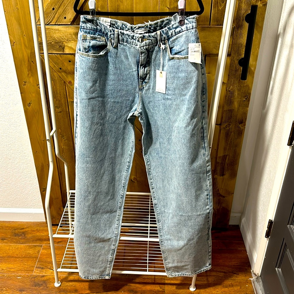 Good American GNIL999T, Loose Jeans Blue725 size 4/27, NWT